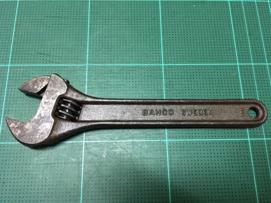 ประแจเลื่อน BAHCO 70 (Made in Sweden) ขนาด 6&quot;