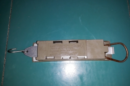 ขายที่ชั่งแบบแขวนชั่งได้2กิโลกรัม MADE IN USA.เก่าเก็บ