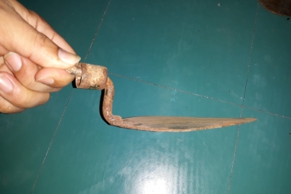 ขายเกียงรวงข้าว MADE IN GERMANY. ปลวกกินด้ามเก่าสนิมผิว