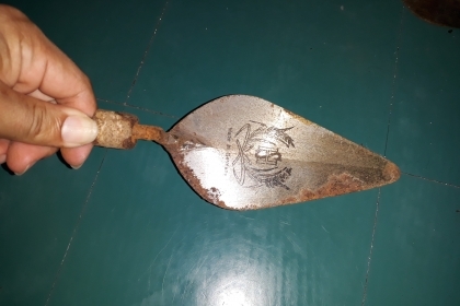 ขายเกียงรวงข้าว MADE IN GERMANY. ปลวกกินด้ามเก่าสนิมผิว