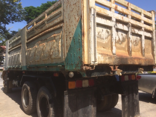 Hino sumo 227 เครื่องเดิม 220 แรง เกียร์เดิม สโล คัชซีสวยมาก กระบะดัมพ์สามมิตร ทะเบียนพร้อม