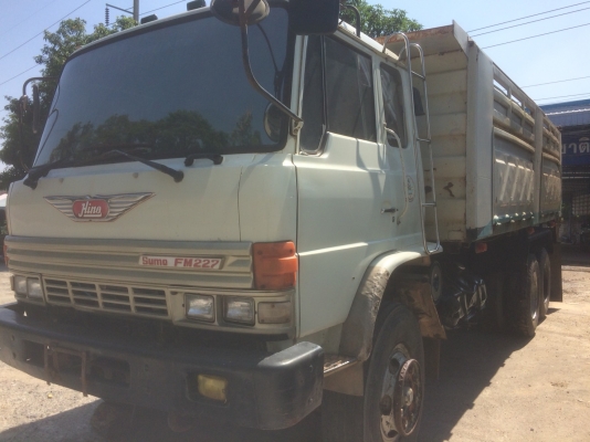 Hino sumo 227 เครื่องเดิม 220 แรง เกียร์เดิม สโล คัชซีสวยมาก กระบะดัมพ์สามมิตร ทะเบียนพร้อม