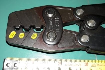 ขายคีมย้ำสายไฟตรากุ้งAK-18 5.5,8,14mm2 LOBSTER MADE IN JAPAN. ใหม่เก่าเก็บ ขายคีมย้ำสายไฟตรากุ้งAK-18 5.5,8,14mm2 LOBSTER MADE IN JAPAN. ใหม่เก่าเก็บ