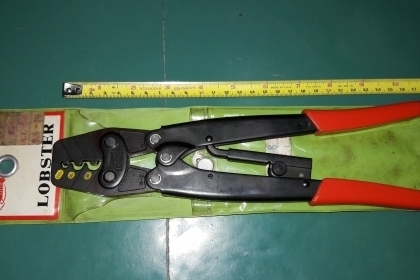 ขายคีมย้ำสายไฟตรากุ้งAK-18  5.5,8,14mm2  LOBSTER MADE IN JAPAN. ใหม่เก่าเก็บ