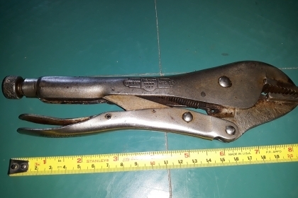 ขายคีมล็อกVISE GIRP 10R MADE IN USA. รุ่น3แถว มือสองสภาพดี ขายคีมล็อกVISE GIRP 10R MADE IN USA. รุ่น3แถว มือสองสภาพดี