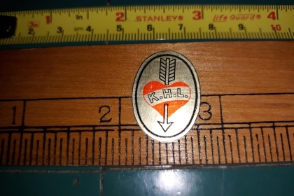 ขายระดับน้ำไม้ศรหัวใจ หุ้มทองเหลือง เยอรมันงานเก่าเก็บสวยงาม