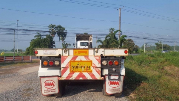 Isuzu 360 แรง ปี 57 พร้อมหางสามมิตร 3 เพลาแท้ ปี 56 สวยสดพร้อมใช้งาน