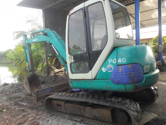 มาใหม่ค่ะ..KOMATSU PC40-7E  เก่าญี่ปุ่นแท้  3,XXX  ชั่วโมง  เครื่องดำ  เดิมๆๆ  พร้อมใช้  โทร  089-3818694  ดวงนภา