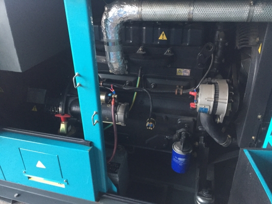 ขายเครื่องปั่นไฟ ขนาด30kvaสต็อกเก่าเก็บระบบบัสเลสจอดิจิตอล