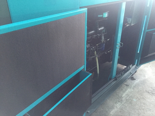 ขายเครื่องปั่นไฟ ขนาด30kvaสต็อกเก่าเก็บระบบบัสเลสจอดิจิตอล