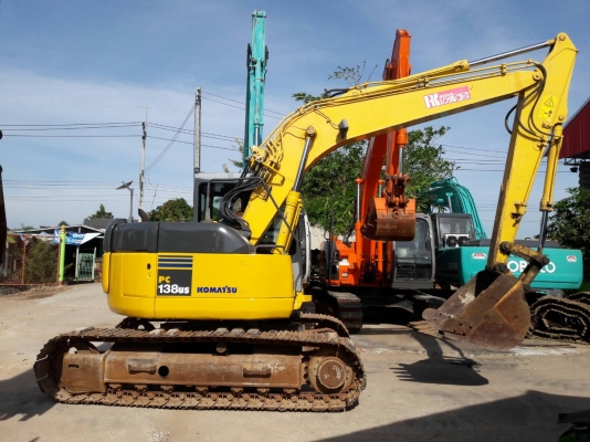 มาใหม่จ้า..KOMATSU PC138US-2E1  เก่าญี่ปุ่นแท้  มีลายแย๊ก  สภาพสวย  เครื่องปั๊มดี  พร้อมใช้  โทร  089-3818694  ดวงนภา