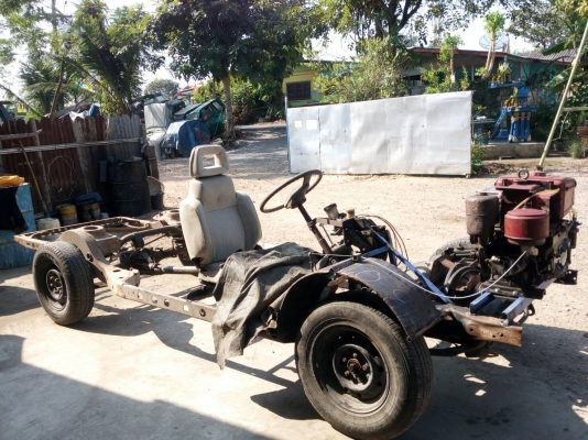 อีแต๋นเครื่อง 10 แรง เอาไปปูพื้นใช้งานได้เลย