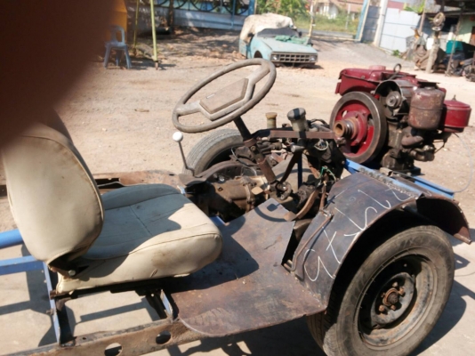 อีแต๋นเครื่อง 10 แรง เอาไปปูพื้นใช้งานได้เลย