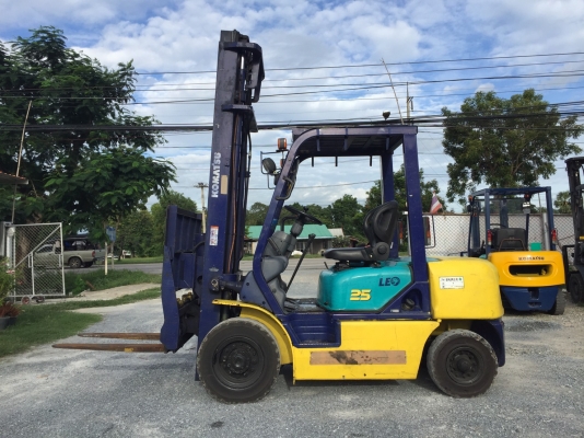 ขาย ฟอร์คลิฟท์ KOMATSU 2.5 ตัน เสาสูง 4.50 เมตร งาฮิ้งตักเทได้ นำเข้าจากญี่ปุ่น โทร.090-986-2521 อ๊อบ