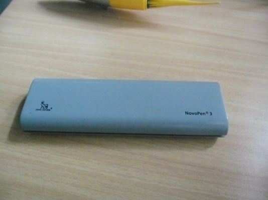 ปากกาฉีดยาฉีดอินซูลินชนิดปากกา Novopen® 3 ของใหม่ ปากกาฉีดยาฉีดอินซูลินชนิดปากกา Novopen® 3 ของใหม่