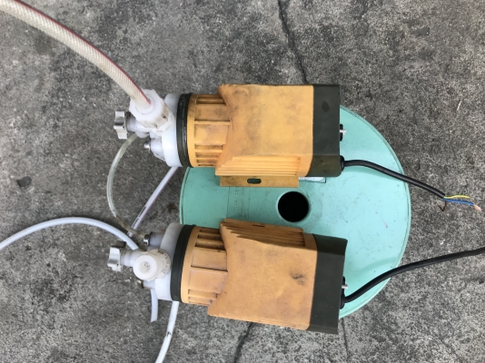 ขายปั้มเคมี ProMinent สภาพสวย ถอดจากโรงงาน พร้อมใช้งาน มี 2ตัวครับ