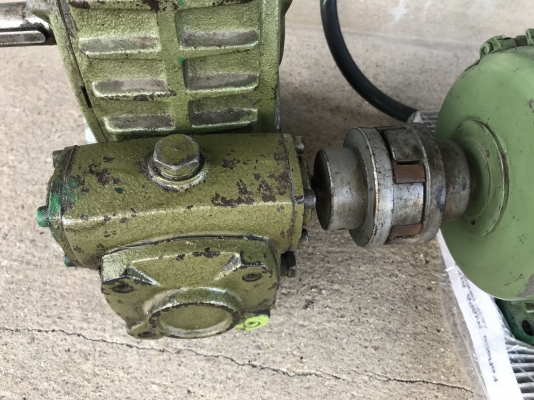 ขายหัวเกียร์ทดรอบ LM เบอร์ 60 พร้อมมอเตอร์ SAMCO 0.5HP. 380V สภาพสวย อัตราทด 1:200 รอบช้า พร้อมใช้งาน