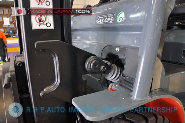 ขายรถโฟล์คลิฟท์มือสอง TOYOTA รุ่น 8FG15-13809 นำเข้าจากประเทศญี่ปุ่น 100\% ไม่เคยใช้งานในไทย