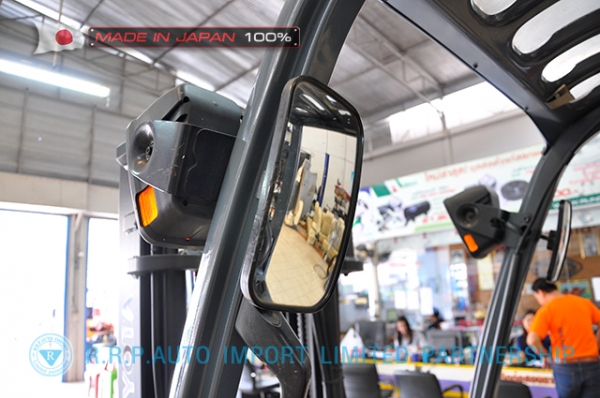 ขายรถโฟล์คลิฟท์มือสอง TOYOTA รุ่น 8FG15-13809 นำเข้าจากประเทศญี่ปุ่น 100\% ไม่เคยใช้งานในไทย