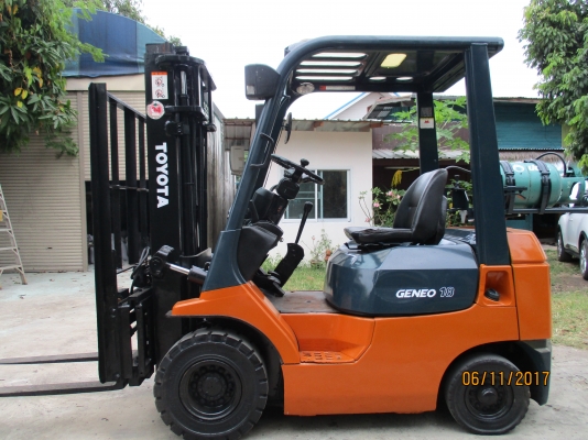 ขายรถยกโฟร์คลิฟท์TOYOTAรุ่น7FG18ขนาด 1.8 ตันขายด่วน 140000 บาท