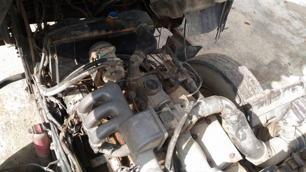 ขาย HINO FM3H 22ล้อ ดั้ม 8 เมตร รถแก๊สCNG 800000