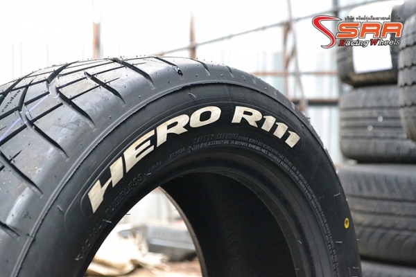 HERO R111 195/55R15 ยางซอฟขอบขาว ราคาพิเศษ HERO R111 195/55R15 ยางซอฟขอบขาว ราคาพิเศษ
