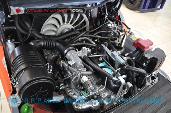 ขายรถโฟล์คลิฟท์มือสอง TOYOTA รุ่น 8FG18-13257 นำเข้าจากประเทศญี่ปุ่น 100\% ไม่เคยใช้งานในไทย