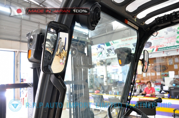 ขายรถโฟล์คลิฟท์มือสอง TOYOTA รุ่น 8FG18-13257 นำเข้าจากประเทศญี่ปุ่น 100\% ไม่เคยใช้งานในไทย