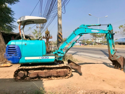 ‼️สวยๆเดิมๆราคาโดนใจ‼️ KUBOTA K030 ขนาดPC-30 <คอลโทนสั้นปั๊มนิ้ว>  เครื่องยนต์ 4 สูบ รถเก่านอกแท้มีเอกสารใบอินวอย เครื่องดีระบบไวเวอร์ ช่วงล่างแน่น 100\%  <การันตีคุณภาพ????>               ???? ราคา   340,000   ต่อรองได้  ???? ☎️ สนใจติดต่อ  09