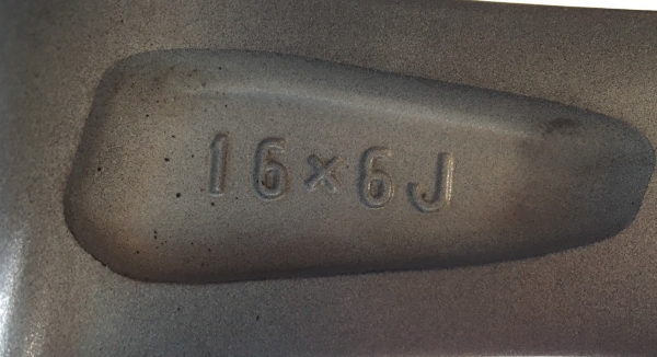 ล้อแม็กป้ายแดง Toyota Sienta รุ่นท๊อป ขอบ 16