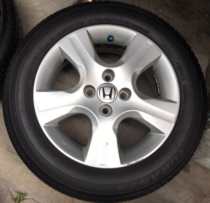 ล้อแม็ก Honda Jazz ขอบ 15 พร้อมยาง 175-65-15