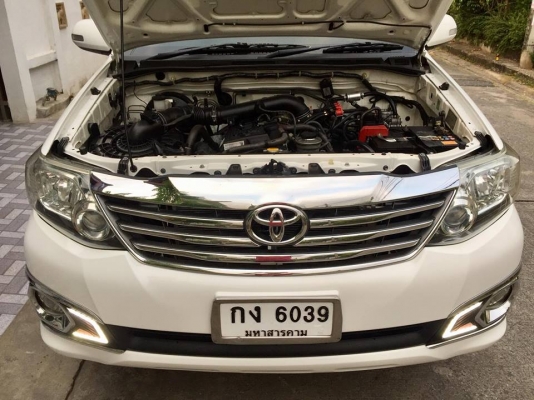 โตโยต้าฟอจูนเนอร์ บิลซิล 2700 V ออโต้ ขับ 2 รุ่นท็อปสุด ปี 2012-2013