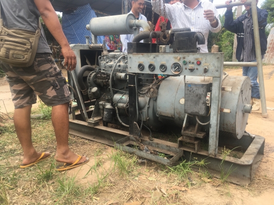 ขายเครื่องปั่นไฟขนาด55kva3เฟส สภาพดี นิ่มเบา