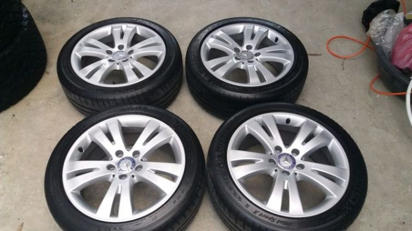 ล้อแม็กเบนซ์แท้ขอบ 17 5 รู 112