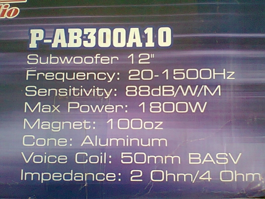 อ่านให้จบก่อนลำโพง SUBWOOFER 12 นิ้ว วอยส์คู่ PRAK CAR AUDIO 1800W