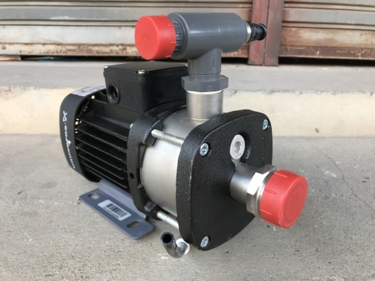 ขายปั้มน้ำแรงดันสูง Groundfos 0.6HP. 380V สภาพสวยมาก ใช้งานนมาน้อย หมุนนิ่ม พร้อมใช้งาน