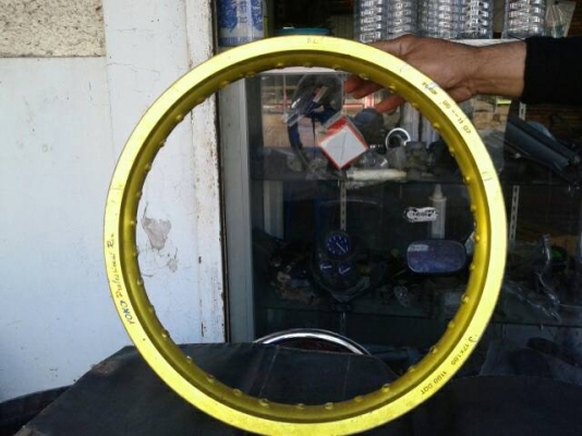 ล้อสีทองขอบ 17