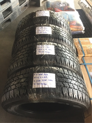 ยาง Bridgestone 265 65 17 ปลายปี16 ดอกเต็ม ไม่มีปะ ใช้ยาว ราคาไม่แพง