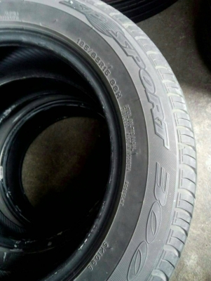 185/65R15  DUNLOP SP SPORT 300 ชุด 4 เส้น  tel. 081-427-3941