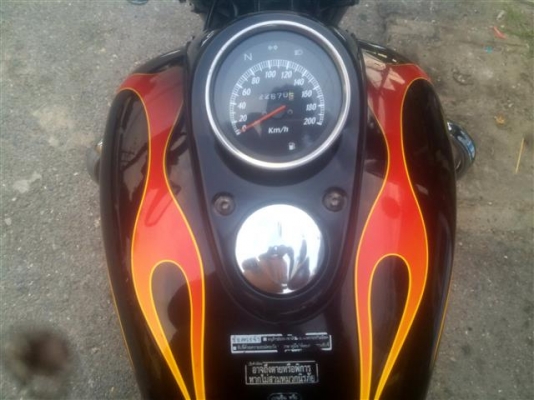 HONDA PHANTOM 200ccลายไฟใหญ่ตัวสุดท้าย รถบ้านมือเดียว ไม่ค่อยมีเวลาขี่ สภาพสวยๆใหม่ๆ