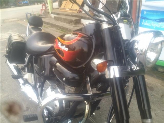 HONDA PHANTOM 200ccลายไฟใหญ่ตัวสุดท้าย รถบ้านมือเดียว ไม่ค่อยมีเวลาขี่ สภาพสวยๆใหม่ๆ