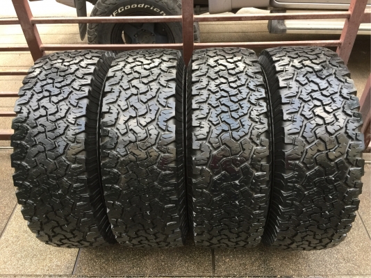 ยาง All BF Goodrich 285 70 17 ปี12 ดอกเต็มติดหนวด ไม่มีปะ ใช้ยาว ราคาไม่แพง