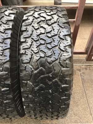 ยาง All BF Goodrich 285 70 17 ปี12 ดอกเต็มติดหนวด ไม่มีปะ ใช้ยาว ราคาไม่แพง