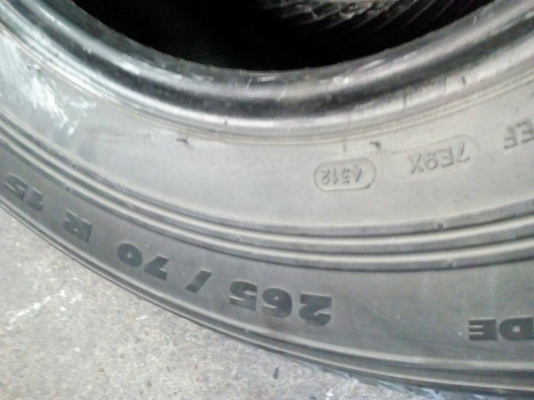265/70R15 MICHELIN LATITUDE CROSS ชุด 4 เส้น โทร.081-427-3941 ไอดีไลน์ 0814273941