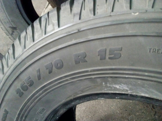 265/70R15 MICHELIN LATITUDE CROSS ชุด 4 เส้น โทร.081-427-3941 ไอดีไลน์ 0814273941
