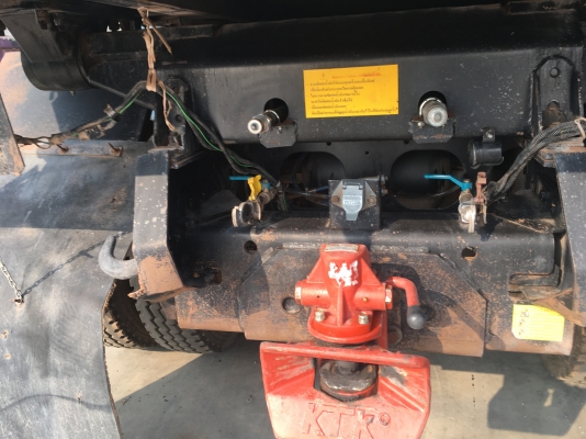 ขายด่วนรถพ่วงดั้มFM1A 344ปี58 ดั้มสามมิตรแม่ลูก ใช้งานเบาๆไม่เคยแบก สภาพสวยสด พร้อมใช้