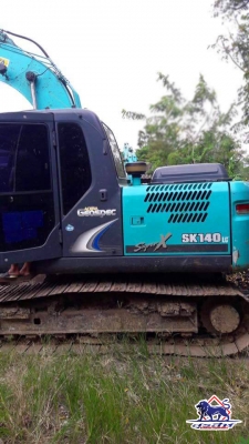ขายรถแบ็คโฮ KOBELCO SK140LC-8 SuperX ใช้งาน 8 พันชั่วโมง สภาพเทพบุตร ทำงานสมบูรณ์ทุกระบบ
