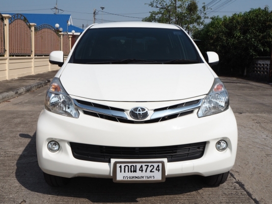 TOYOTA AVANZA 1.5G(MY12) ปี2012 เกียร์ AUTO