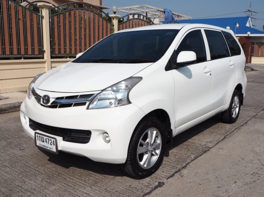 TOYOTA AVANZA 1.5G(MY12) ปี2012 เกียร์ AUTO