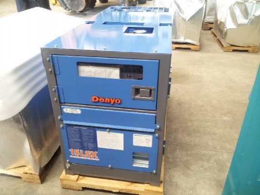 DCA-15LSX : New Denyo Single Phase เครื่องปั่นไฟ 13/15kva. มือหนึ่ง***